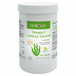 San omega - Nor 3 vegano 80 capsule