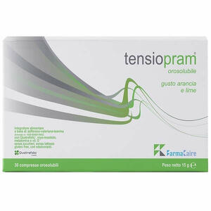 Tensiopram - Orosolubile 30 compresse masticabili gusto arancia e lime