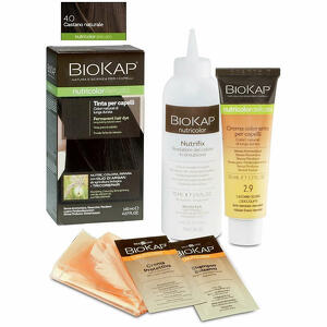 Biokap - Nutricolor delicato 4,00 castano naturale tinta tubo + flacone