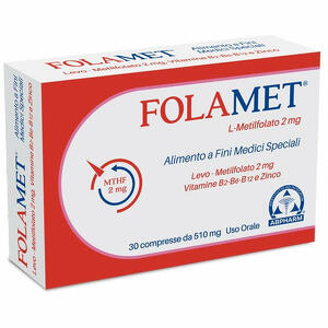 A.b.pharm - Folamet 30 compresse 500 mg