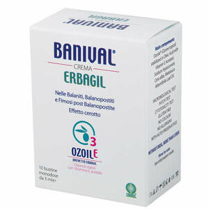 Erbagil - Banival crema 10 bustine da 3 ml