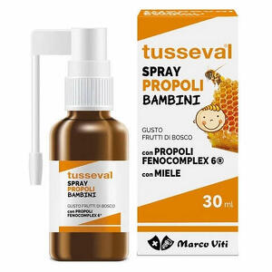 Tusseval - Gola propoli spray per bambini 30 ml