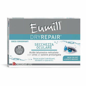 Eumill - Dryrepair gocce oculari 10 pezzi da 0,5 ml