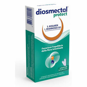 Diosmectal protect - 8 bustine orosolubili 2 g