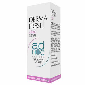 Dermafresh - Deo spray no gas ad hoc ipersudorazione deodorante 100 ml