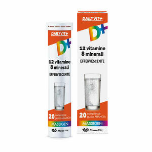 Dailyvit - + 12 vitamine 8 minerali effervescente 20 compresse