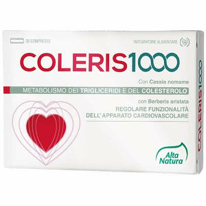 Alta natura - Coleris1000 30 compresse