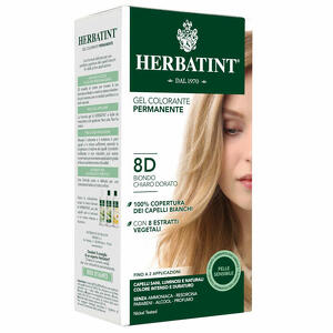 Herbatint - 8d biondo chiaro dorato 135 ml