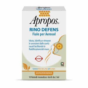 Apropos - Rino defens 10 fiale per aerosol 2 ml