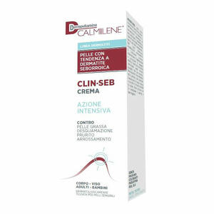 Dermovitamina - Calmilene clin-seb crema azione intensiva per pelle con tendenza a dermatite seborroica 50 ml