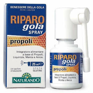 Naturando - Riparo gola spray 25 ml