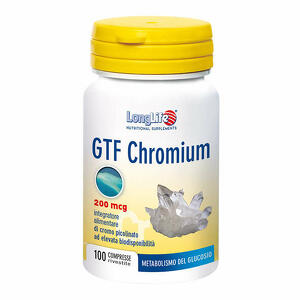 Long life - Longlife gtf chromium 100 compresse