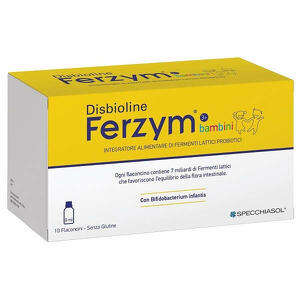 Ferzym - Disbioline  bambini 10 flaconcini da 8 ml