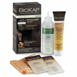 4.0 castano naturale - Bios line  biokap nutricolor delicato rapid tinta 4,00 castano naturale 135 ml