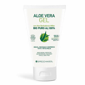 Specchiasol - Aloe vera gel bio puro 100% 150 ml