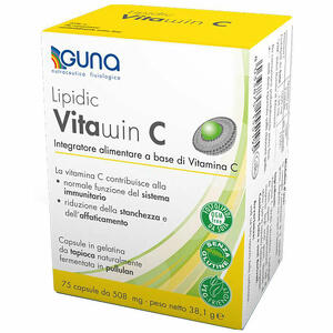 Guna - Lipidic vitawin c - vitamina c 75 capsule