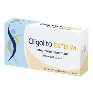 Schwabe pharma italia - Oligolito osteum 20 fiale 2 ml