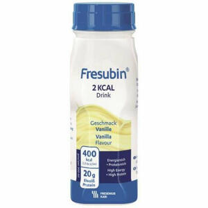 Fresubin2 kcaldrink - Fresubin 2 kcal drink vaniglia 4 flaconi x 200 ml