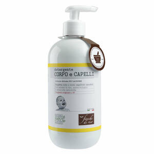 Detergente corpo e capelli - Fiocchi di riso detergente corpo/capelli camomilla 400 ml