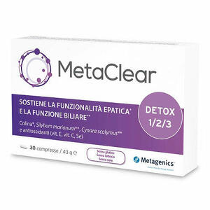 Metagenics - Metaclear 30 compresse
