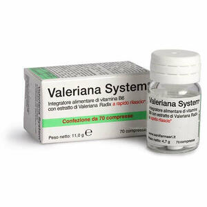 Valeriana system - 70 compresse