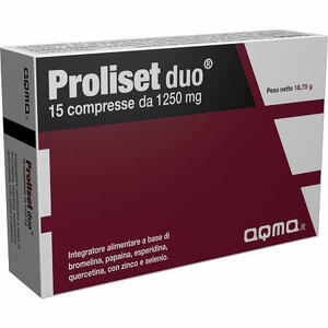 Proliset duo - 15 compresse