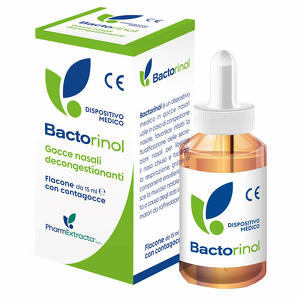 Pharmextracta - Bactorinol gocce nasali decongestionanti 15 ml