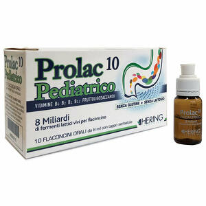 Hering - Prolac10 pediatrico fermenti lattici 10 flaconcini 8 ml