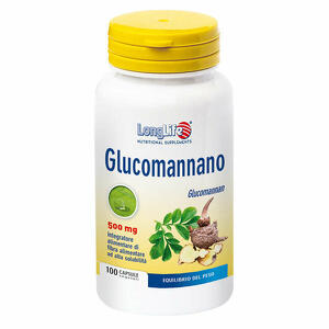 Long life - Longlife glucomannano 100 capsule vegetali