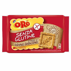 Oro saiwa frollino  al grano saraceno - Oro saiwa senza glutine grano saraceno 6 x 40 g