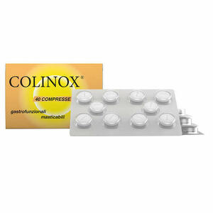D.m.g. italia - Colinox 40 compresse masticabili gastrofunzionali 56 g