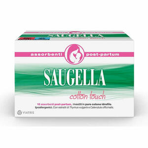 Saugella - Cotton touch assorbenti postpartum 10 pezzi