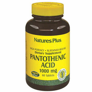 Nature's plus - Acido pantotenico 60 tavolette
