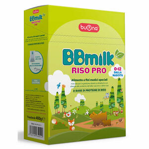 Buona - Bbmilk riso pro 0-12 400 g