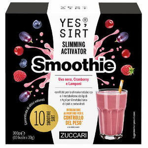 Zuccari - Yes sirt smoothie uva nera-cranberry-lamponi 10x30 g