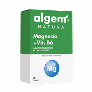 Algem natura - Magnesio + vitamina b6 45 compresse