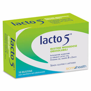 Lacto 5 - 10 bustine orosolubili