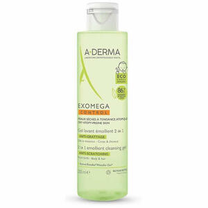 A-derma - Exomega control gel 2in1 200 ml