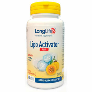 Long life - Longlife lipo activator plus 60 tavolette