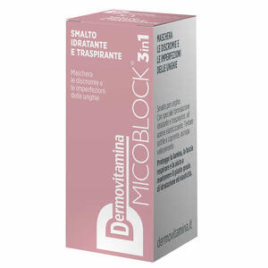 Dermovitamina - Micoblock 3 in 1 smalto idratante e traspirante nude 5 ml