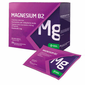 Krka farmaceutici - Magnesium b2 300/2mg 20 bustine
