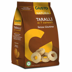 Giusto - Senza glutine taralli 7 cereali 175 g