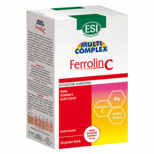 Ferrolin c - Esi  pocket drink 24 bustine