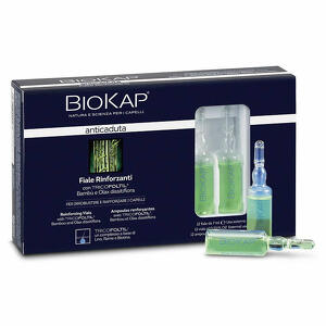 Biokap - Fiale rinforzanti anticaduta con tricoltil 12 pezzi da 7 ml new