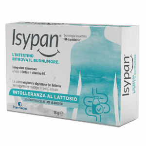 Isypan - Intolleranza lattosio 30 compresse