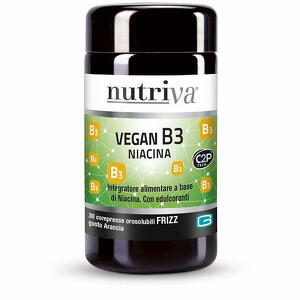Nutriva - Vegan b3 fizz 30 compresse arancia