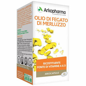 Arkofarm - Arko capsule olio fegato merluzzo 60 capsule