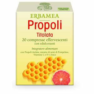 Erbamea - Propoli titolata 20 compresse effervescenti