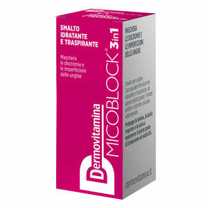 Dermovitamina - Micoblock 3 in 1 smalto idratante e traspirante fucsia 5 ml