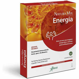 Aboca - Natura mix advanced energia 10 flaconcini da 15 g